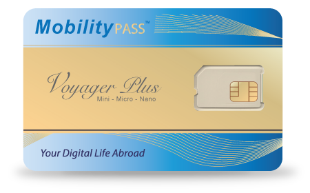 MobilityPass International SIM card for Cell Phone