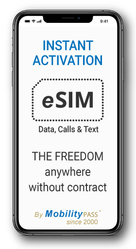 IberPass Universal eSIM iPhone dual SIM